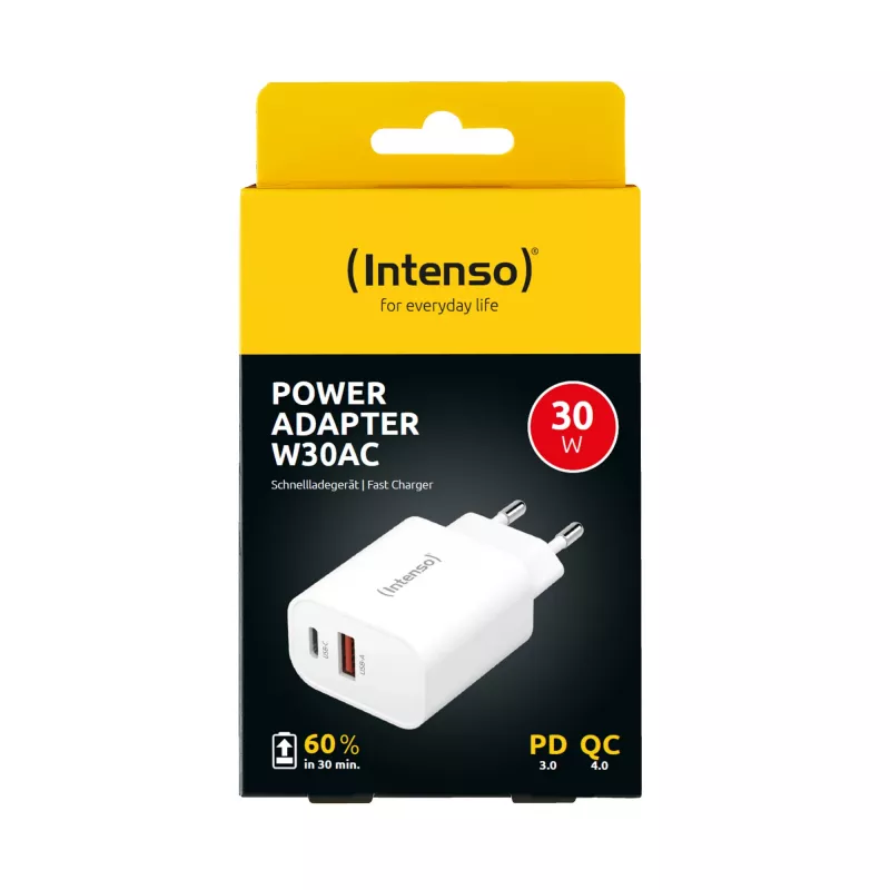 Intenso POWER ADAPTER USB-A/USB-C 7803012 greitasis krovimas 20V