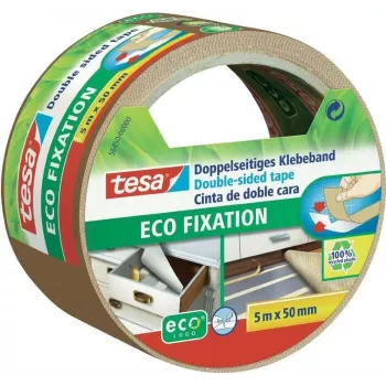 tesa® dvipusė lipni juosta ECO FIXATION (Ilgis x Plotis) 5 m x 50 mm Plastikas 56450 Turinys: 1 Ritinys (56450-00)
