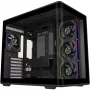 COOLER MASTER Elite 600 ARGB korpusas juodas, 2x grūdintas stiklas