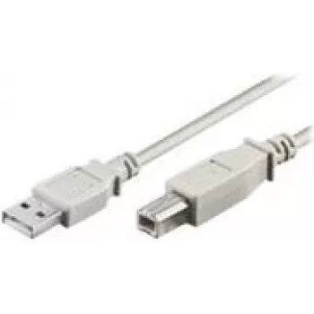 wentronic USB laidas - USB (M) į USB Type B (M) - 1,8 m - Pilka (68712)