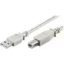 wentronic USB laidas - USB (M) į USB Type B (M) - 1,8 m - Pilka (68712)