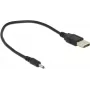 DeLOCK 83793 maitinimo laidas USB A – DC 0,27 m