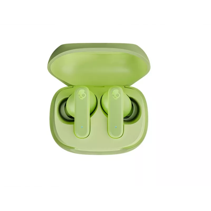 Belaidės ausinės Skullcandy Smokin’ Buds – žalios