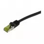 Synergy 21 Patch Cable RJ45 - CAT6A 500 MHz - 0,5 m - juodas - S-STP(S/FTP) - PUR vidaus/lauko/pramoninis (S216831V2)