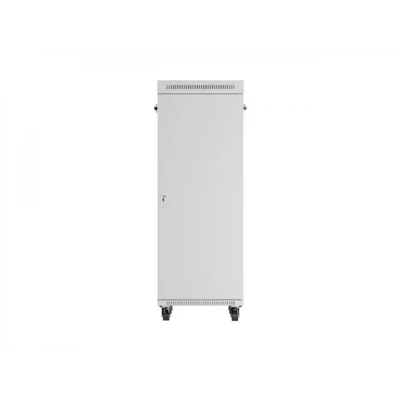 19 colių 32U LANBERG stovimas serverio spintos stovas 600×800 mm pilkas su stiklinėmis durimis ir LCD (Flat Pack)