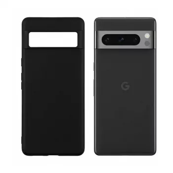 PEDEA Soft TPU Dėklas, skirtas Google Pixel 8 Pro, juodas
