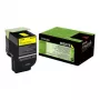 Lexmark 802XYE tonerio kasetė (80C2XYE), geltonos spalvos, 4 000 psl.
