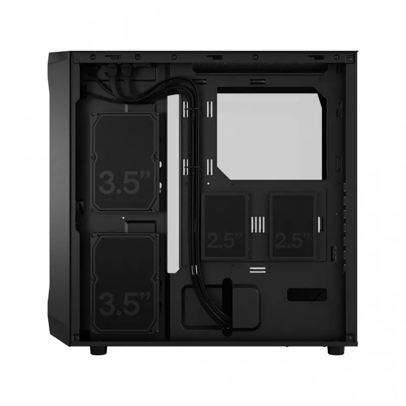 PC korpusas Fractal Design Focus 2 ATX juodas
