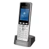 Grandstream Networks WP822 IP telefonas Juoda, Sidabrinė 2 linijos LCD Wi-Fi