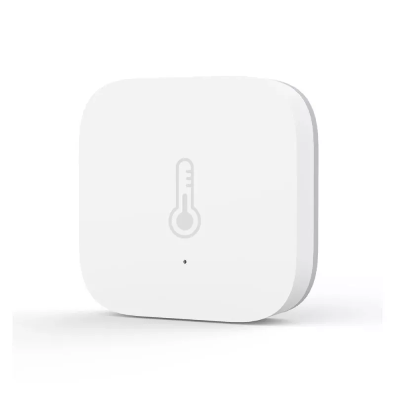 Aqara TH-S02D temperatūros ir drėgmės jutiklis baltas, suderinamas su HomeKit, Alexa, Google