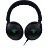 Razer Kraken V4 X – laidinės ausinės žaidimams (TriForce 40 mm tvarkyklės, įtraukiamas kardioidinis mikrofonas, 7.1 erdvinis garsas, Chroma RGB, skirta PC, konsolei ir telefonui)