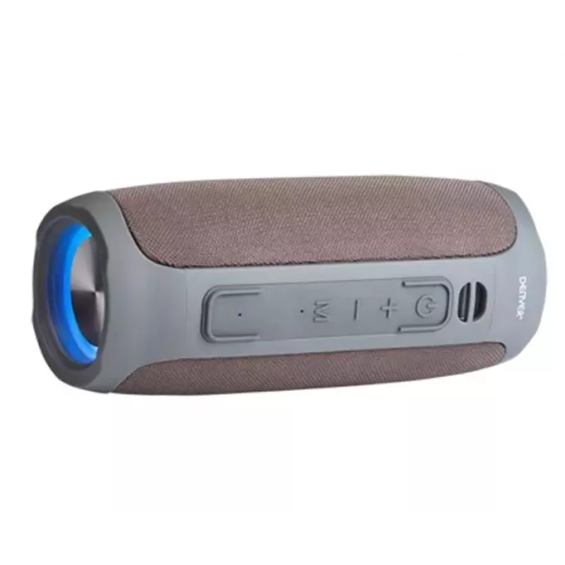 Nešiojamas stereo garsiakalbis Denver BTV-220GREY Brown
