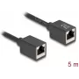 DeLOCK 90333 RJ-45 Cat6a tinklo kabelis 5 m juodas