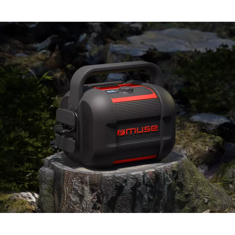 Nešiojamas Bluetooth radijas Muse M-968 BTR – 40 W, NFC, įkraunama baterija