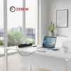 Maitinimo blokas MACLEAN MCE395 B – 5 kištukiniai lizdai, 3×USB, 110–240V AC, 2.1A USB, 2500W, 1,5 m laidas, juodas