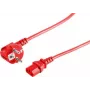 Maitinimo laidas ShiverPeaks Red S/CONN 09-05184 1,8 m CEE7/7 C13