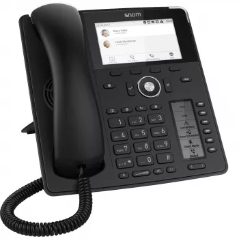 IP telefonas Snom D785 Customized, juodas, 12 linijų, TFT ekranu