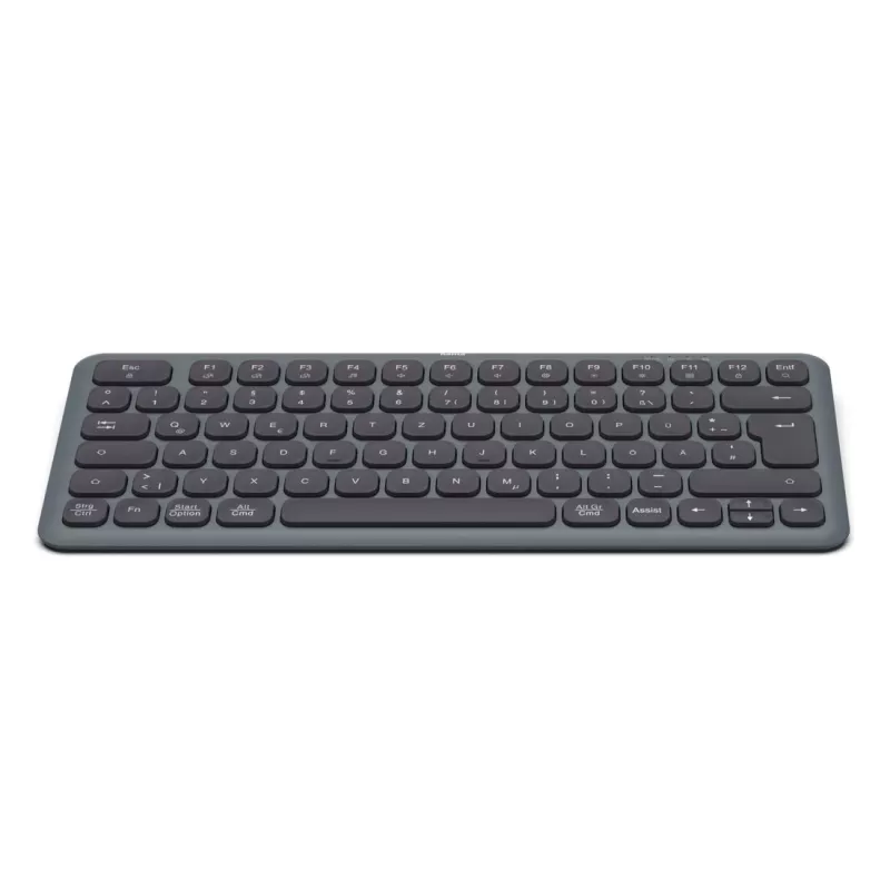 Belaidė klaviatūra Hama WK-500 multi device juoda-pilka