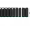 Bosch PRO 1/2 colio giluminiai lizdai, 9 vnt., juodi