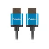 HDMI kabelis LANBERG CA-HDMI-22CU-0018-BK 1,8 m — HDMI A tipo į A, HDMI 2.0, 18 Gbit/s, ARC, auksu dengti kontaktai