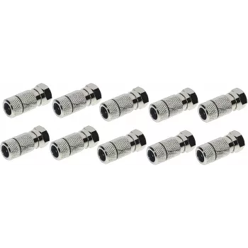 Koaksialinis F tipo jungtis ShiverPeaks BS85009-2R-10 (10 vnt.)