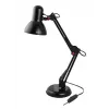 Stalinė lempa ESPERANZA AVIOR E27 12W LED, juoda, reguliuojamas aukštis, lankstus stovas, E27 lizdas