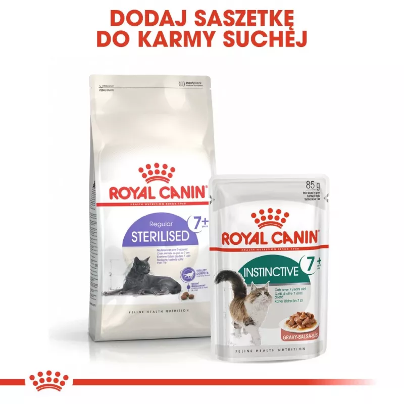 ROYAL CANIN Sterilised 7+ - sausas kačių ėdalas - 10 kg