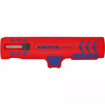 Knipex 16 85 125 SB kabelių nuėmiklis mėlynas, raudonas