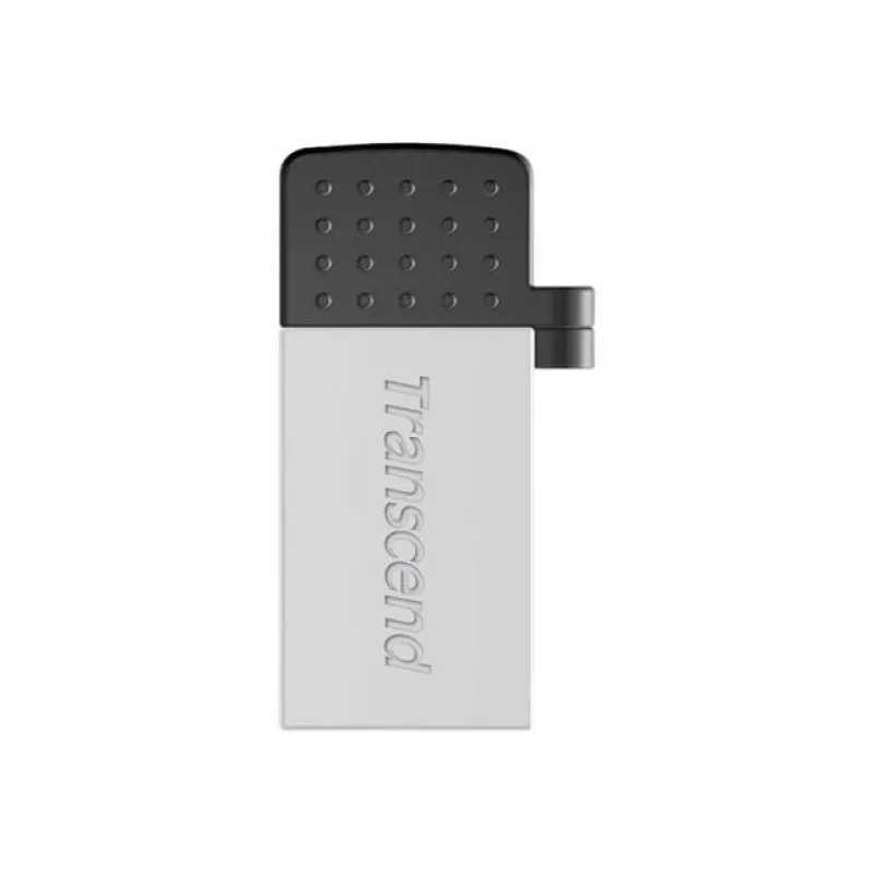 Transcend JetFlash Mobile 380 USB atmintukas – 16 GB, USB 2.0, sidabrinis (TS16GJF380S)
