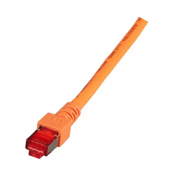 EFB-Elektronik RJ45 jungiamasis laidas Cat.6 S/FTP LSZH oranžinis 0,5m