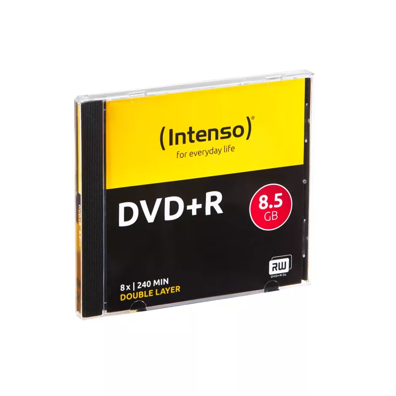Intenso 5 x DVD+R DL 8,5 GB 8x dėkle (4311245)