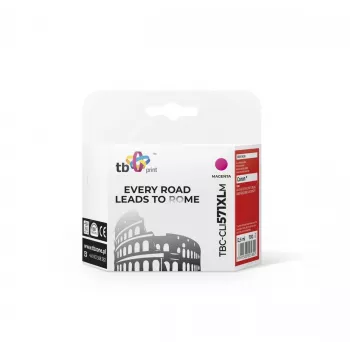 Rašalo kasetė TB Kompat. S Canon CLI-571XL MA Magenta