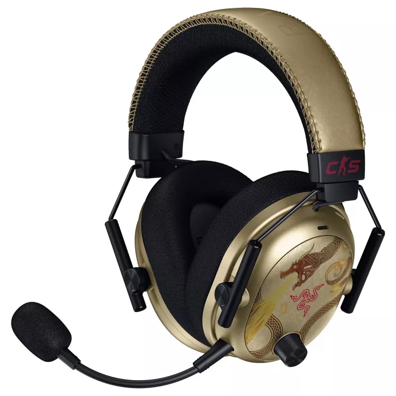 Razer BlackShark V3 Pro Counter-Strike 2 Edition | Belaidis ir laidinis žaidimų ausinių komplektas | Ausinės su mikrofonu ir triukšmo slopinimu