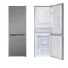 Šaldytuvas-šaldiklis AMICA FK2425.4UNTX(E) laisvai pastatomas 277 L bendras, apatinis šaldiklis 74 L, inverteris, sidabrinis, 1593×540×550 mm