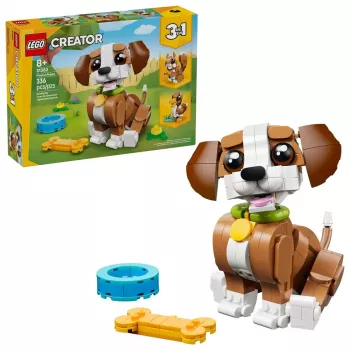 LEGO CREATOR 3 IN 1 31382 Mieli gyvūnai: Žaismingas šuniukas
