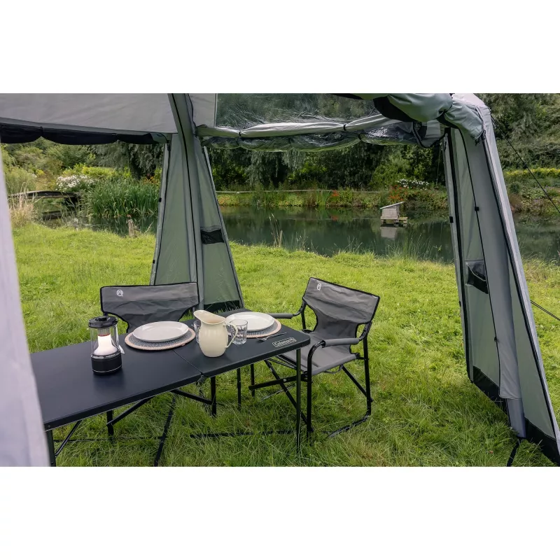 Camping stalas Coleman 2199848 juodas polipropilenas plienas 760 mm x 1830 mm