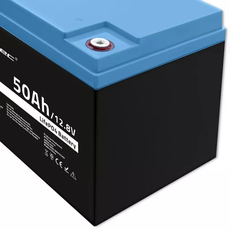 LiFePO4 akumuliatorius QOLTEC 12.8V 50Ah (53704) – atsarginiam maitinimui ir energijos kaupimui