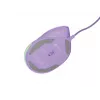 NATEC Crake 2 Pro pelė, vertikali, dešinei rankai, USB-A, optinė, 12800 DPI, violetinė