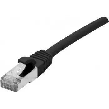 Tinklo kabelis Dexlan 858649 Juodas 1 m Cat7 S/FTP