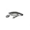 Zebros serijinis kabelis CBA-RF2-C09ZAR, juodas, 2,8 m, RS232 DB9