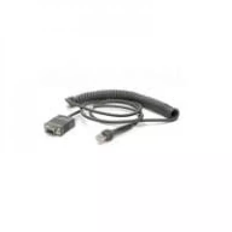 Zebros serijinis kabelis CBA-RF2-C09ZAR, juodas, 2,8 m, RS232 DB9