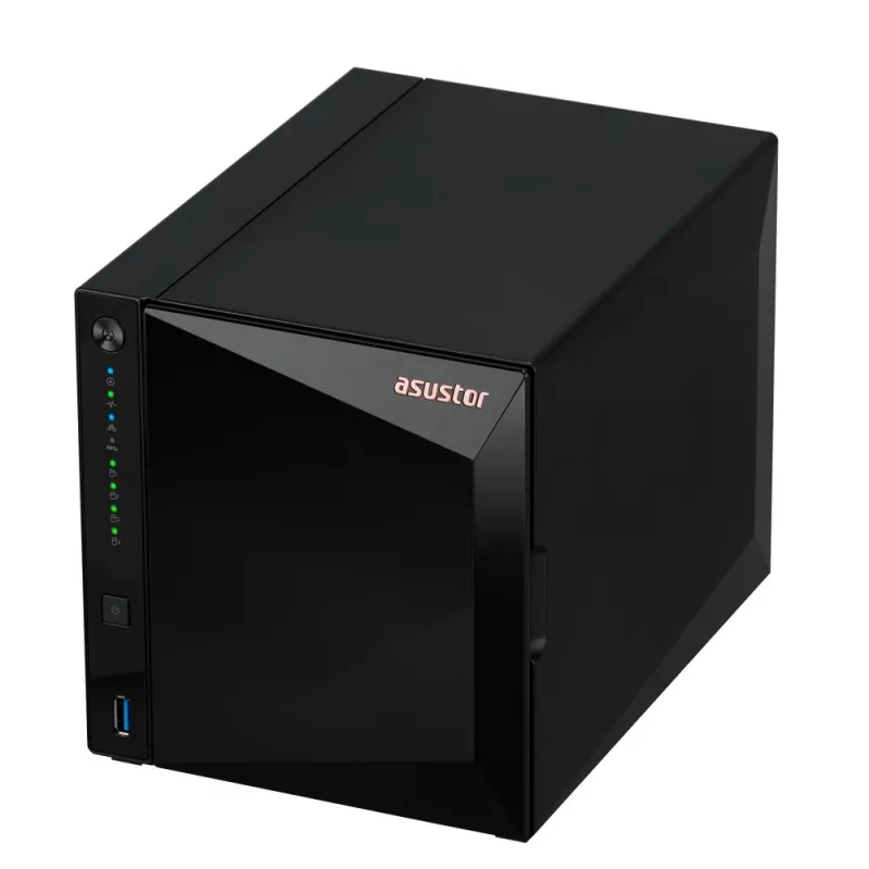 Asustor DRIVESTOR 4 Pro Gen2 AS3304T V2 NAS Realtek RTD1619B 2 GB DDR4 ADM Juodas