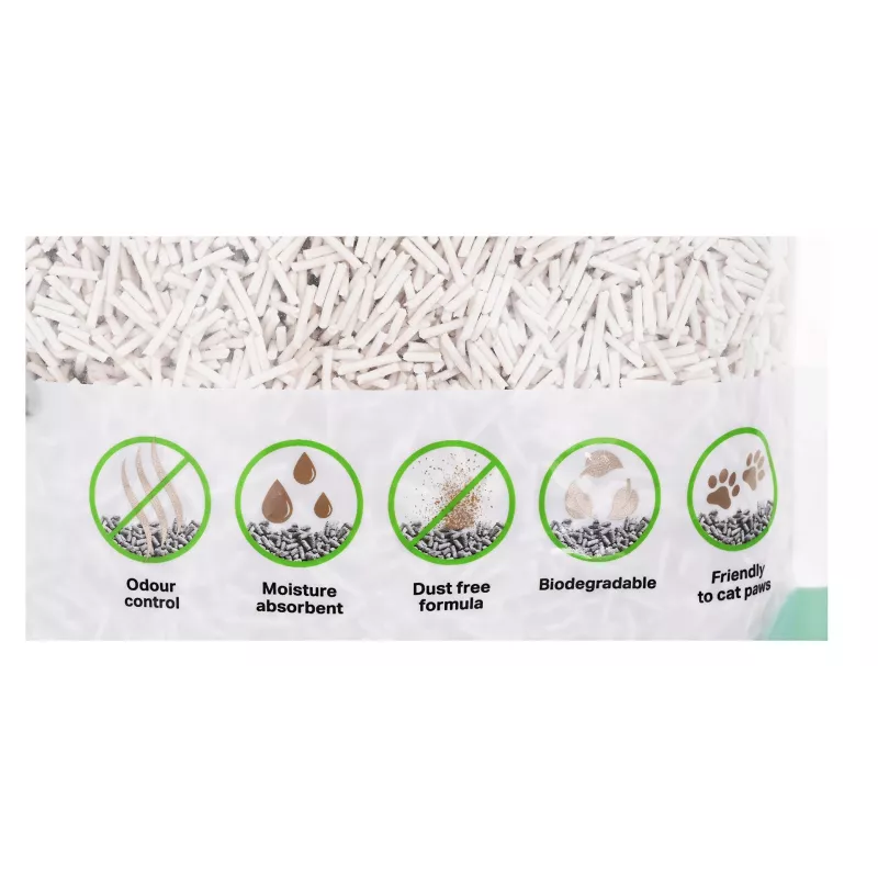 DIAMENTIQ Tofu Matcha Ultra clumping – augalinis kačių kraikas – 4 kg