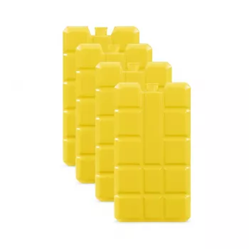 Ledinis paketas Xavax 00181564 4 vnt Geltonas Stačiakampis HDPE