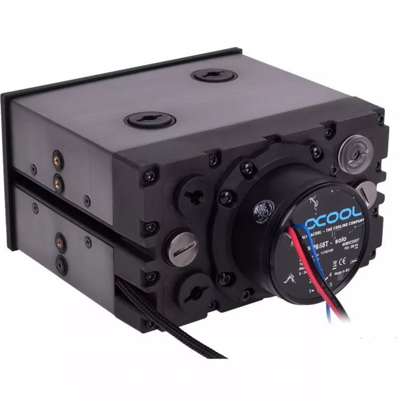 Alphacool Eisfach – Viena Laing D5 – Dviguba 5,25 colio lizdo stotelė (15247)