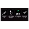 Dekoratyvinė neoninė šviesa MANTA SNL90MT Style Neon Lights – astronautas ant raketos