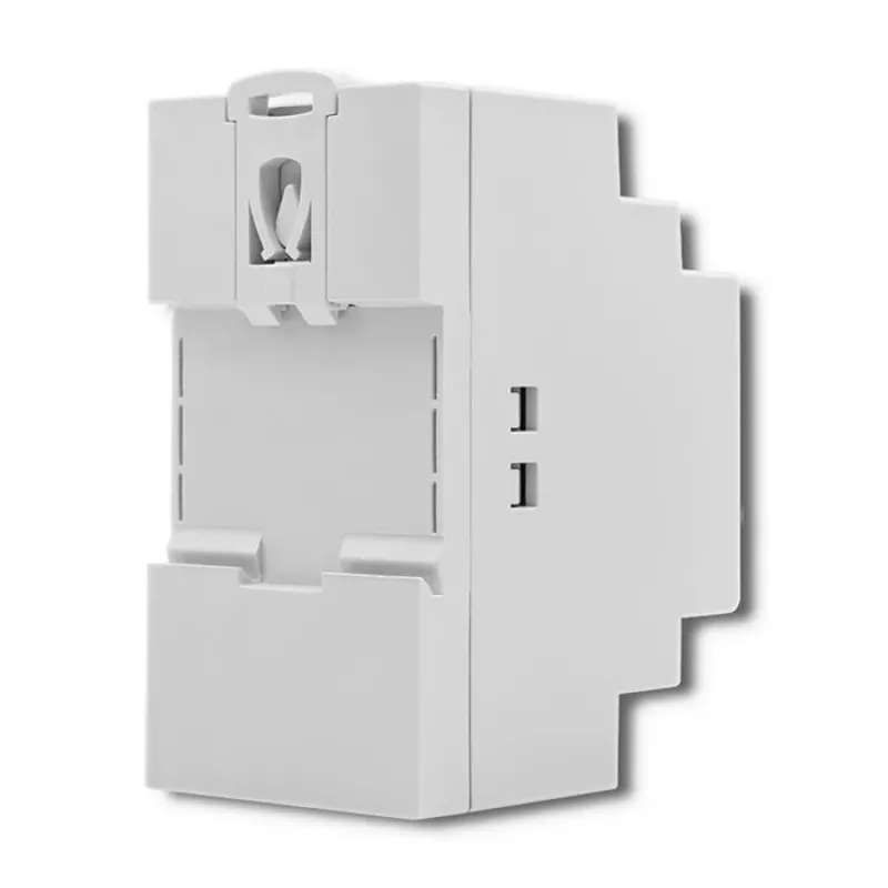 DIN bėgio maitinimo šaltinis QOLTEC 24V 2.5A 60W pilkas