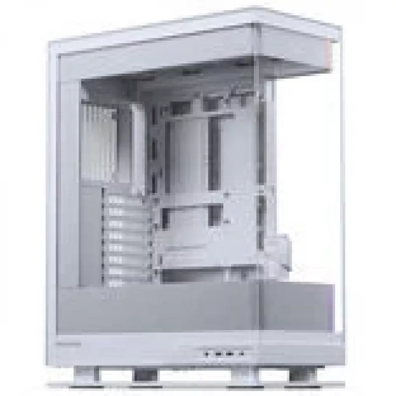 PHANTEKS Evolv X2 Matrix korpusas, Midi-Tower, E-ATX, grūdintas stiklas, Matrix LED - Baltas