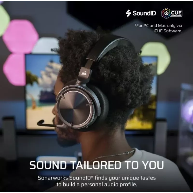 Ausinės CORSAIR Virtuoso Max Wireless Carbon