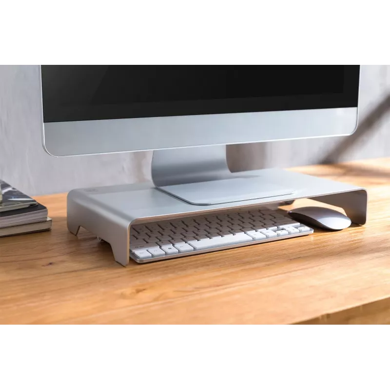 Monitoro stovas Digitus DA-90369 aliumininis sidabrinis